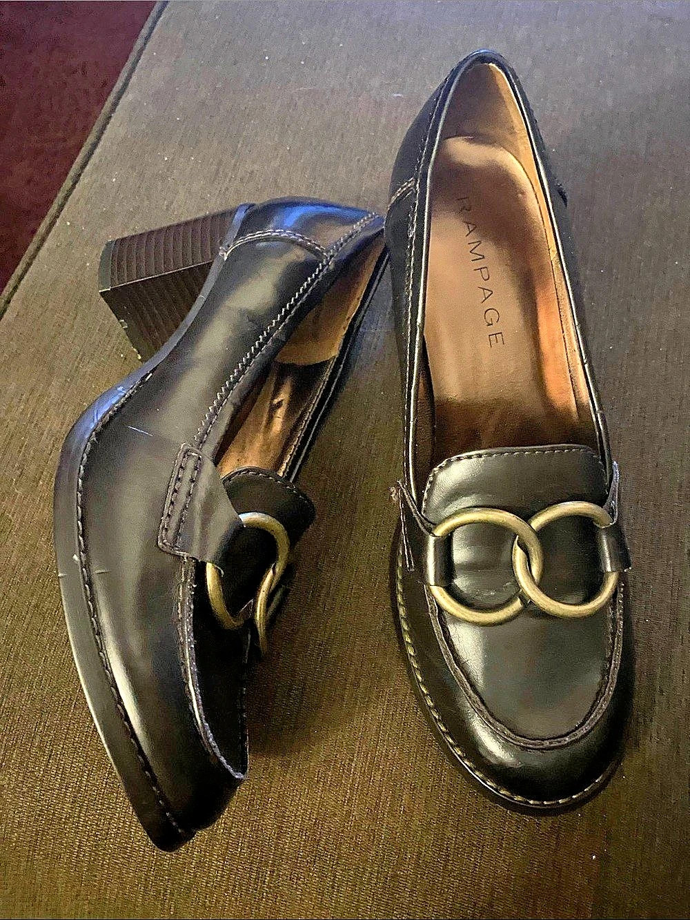 Vintage Rampage Brown Loafers US 8M